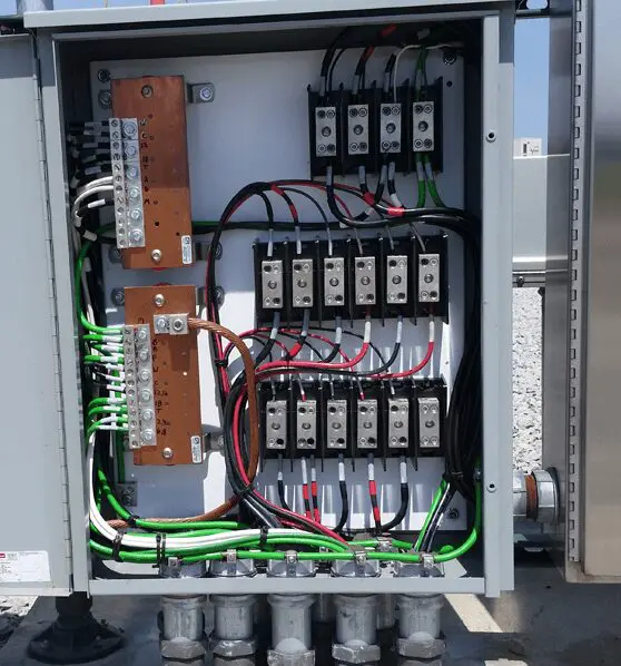 Electrical Panel under construction.